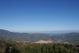 Panorama di Castelbuono da contrada S.Guglielmo